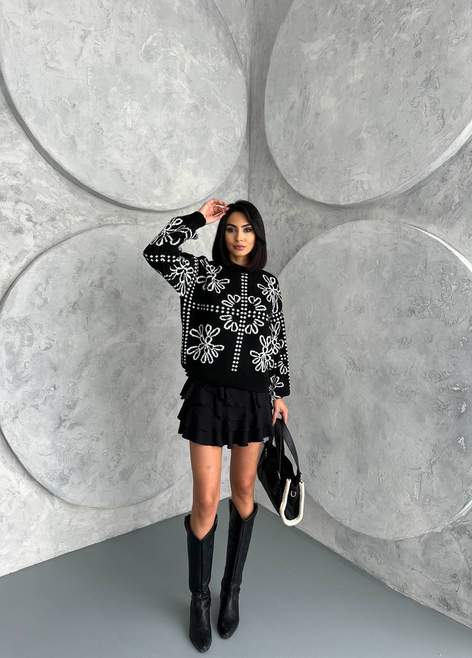 Christmas Pullover - Black