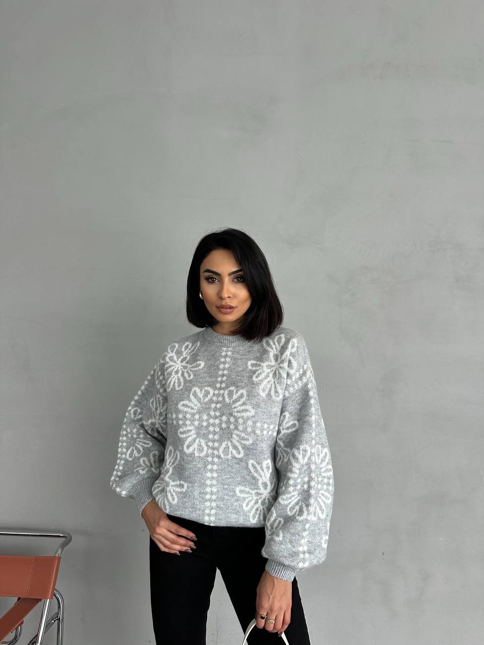 Christmas Pullover - Grey