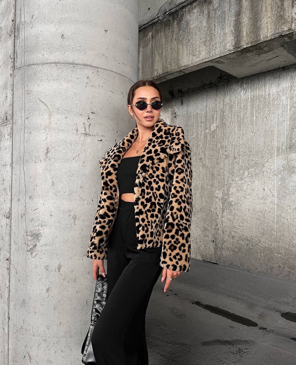 Leopard Fur Jacket