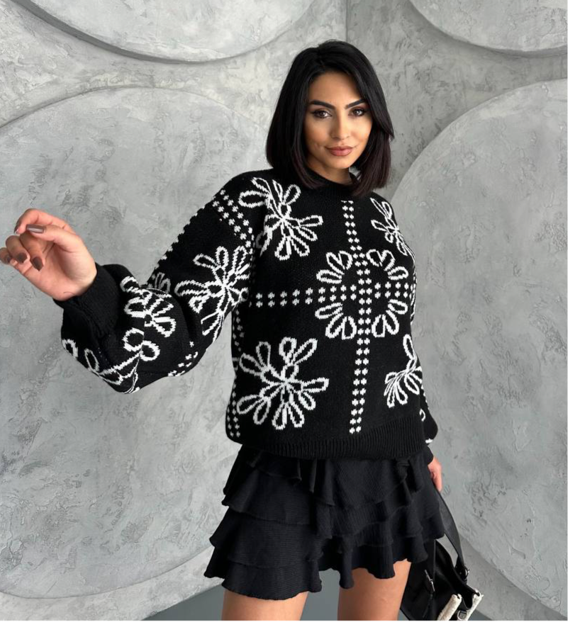Christmas Pullover - Black