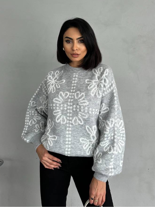 Christmas Pullover - Grey