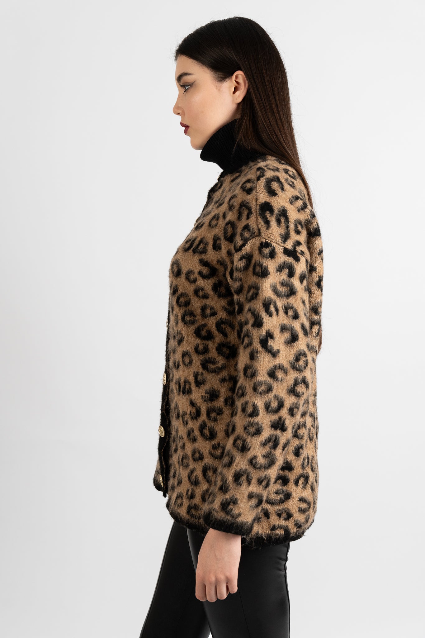 Leopard Cardigan