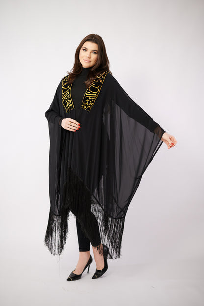 Chiffon Arabic Cardigan