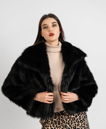 Fur Jacket - Black