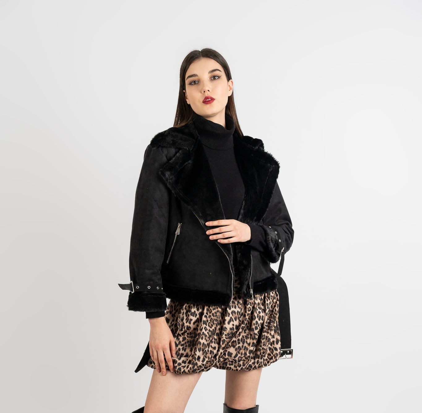 Bubble Skirt - Leopard