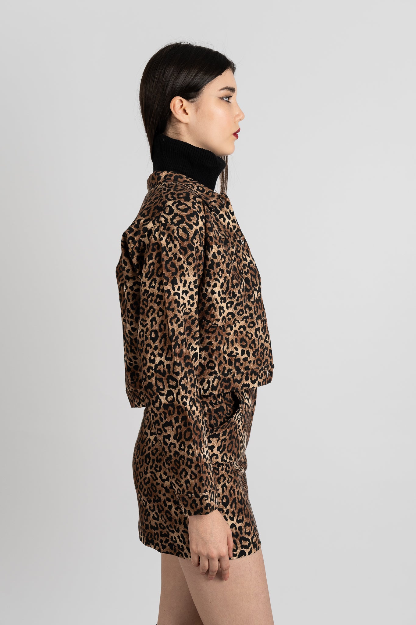 Leopard Short Light Jacket